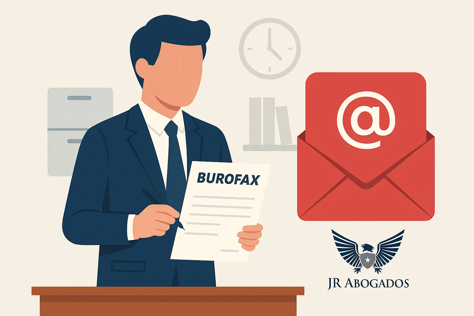 Burofax a una expareja para pedir que abandone la vivienda