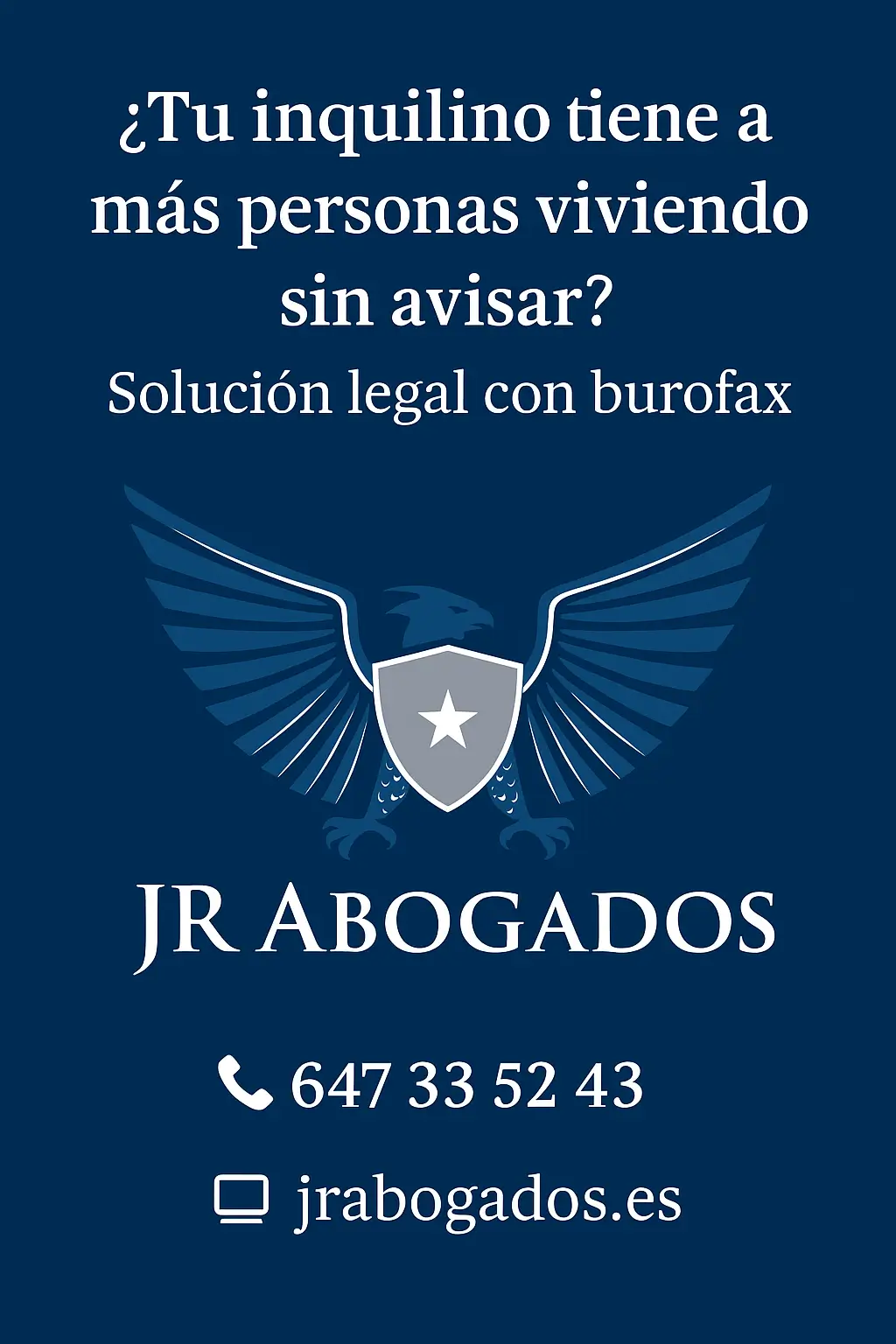 ¿Tu inquilino tiene a más personas viviendo sin avisar? Solución legal con burofax