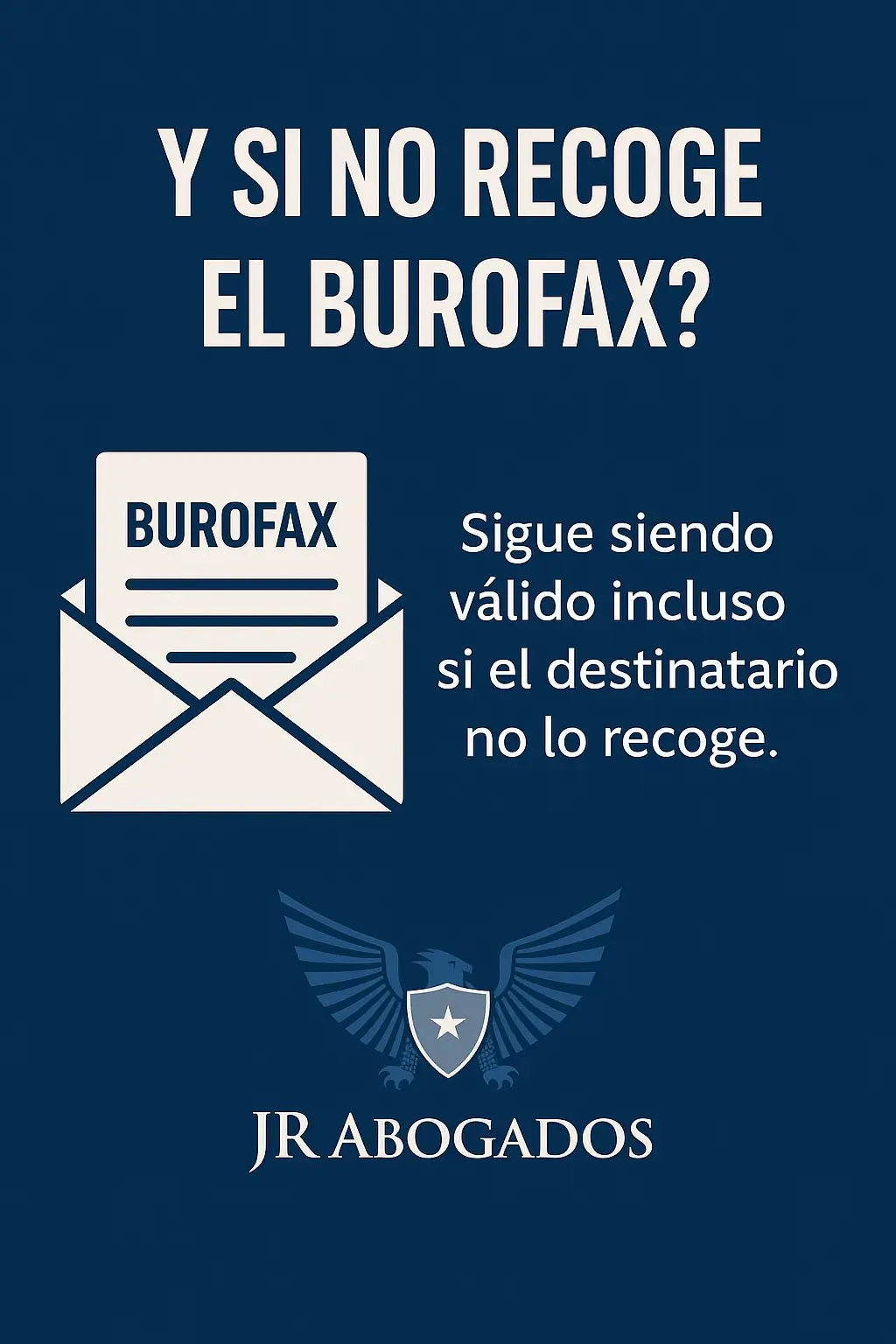 ¿Es válido un burofax si el destinatario no lo recoge?