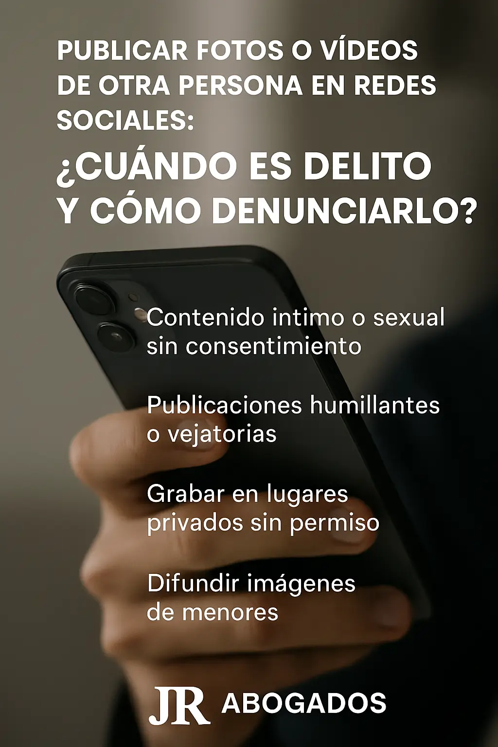 Publicar fotos o vídeos de otra persona en redes sociales: ¿cuándo es delito y cómo denunciarlo?