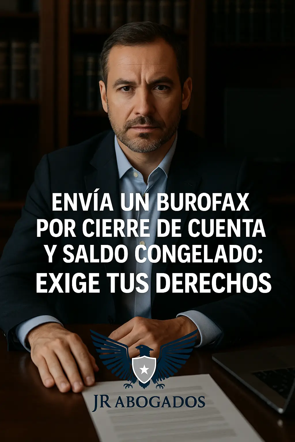 Envía un burofax por cierre de cuenta y saldo congelado: exige tus derechos