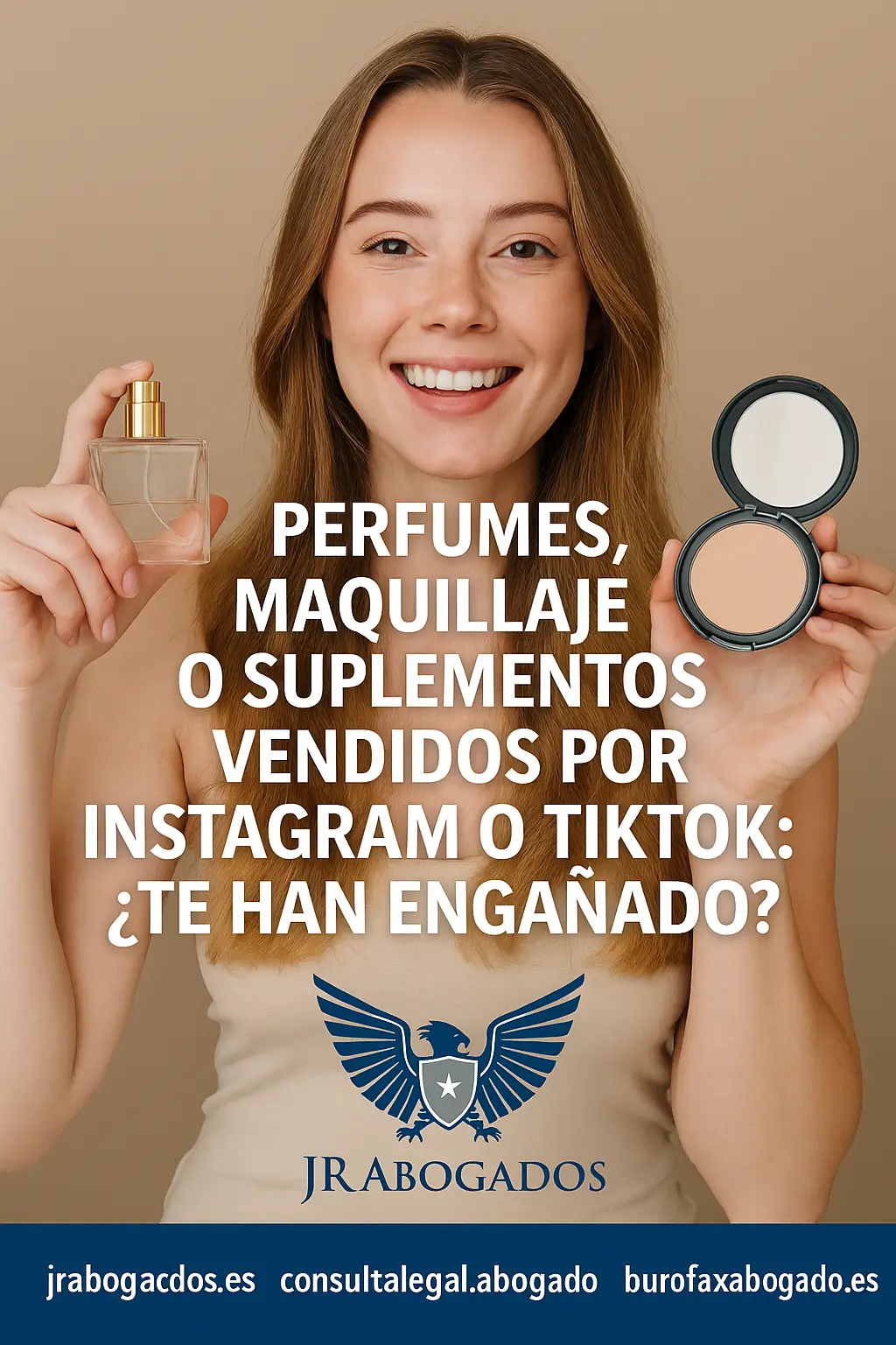 Perfumes, maquillaje o suplementos milagro vendidos por Instagram o TikTok