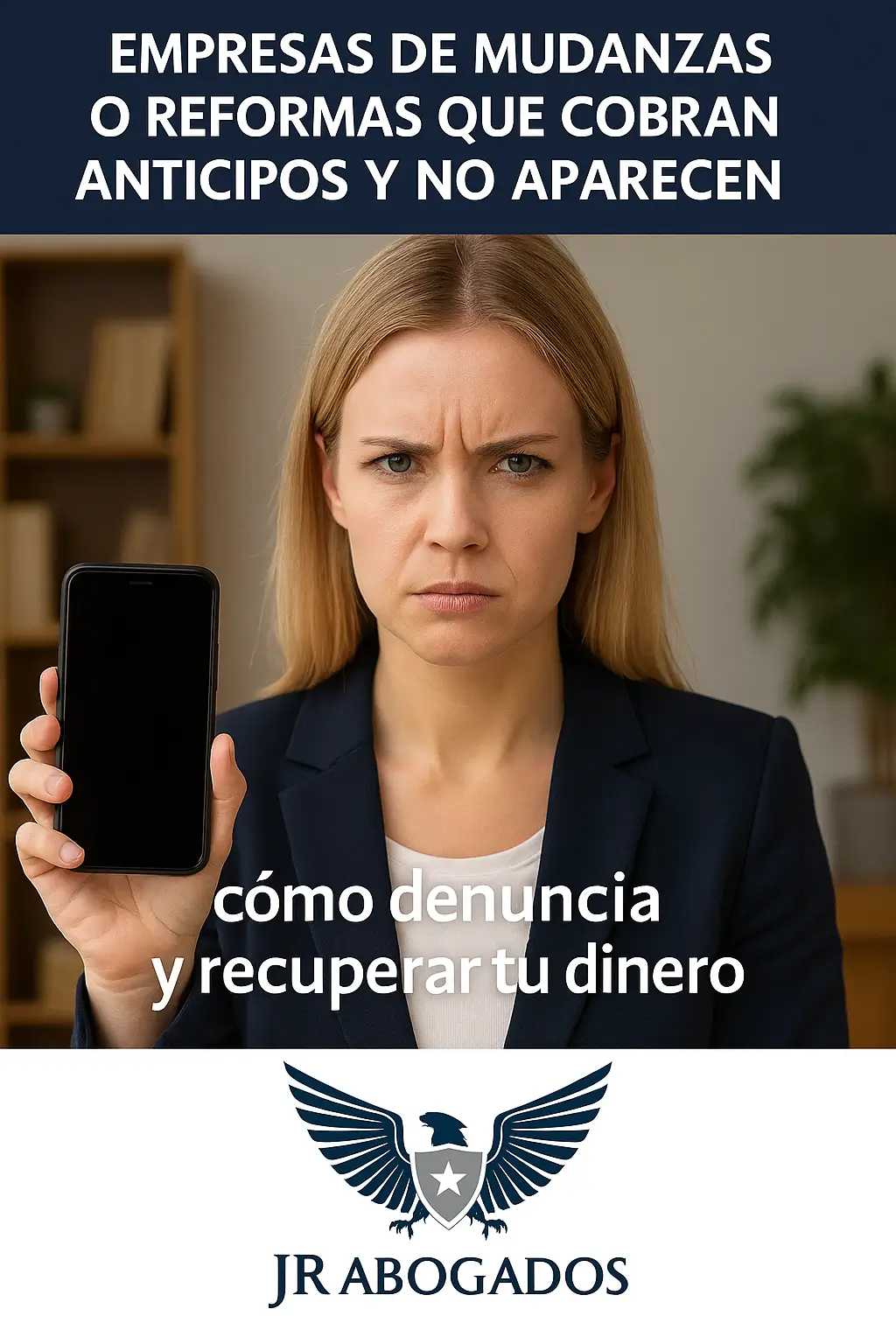 Empresas de mudanzas o reformas que cobran anticipos y no aparecen