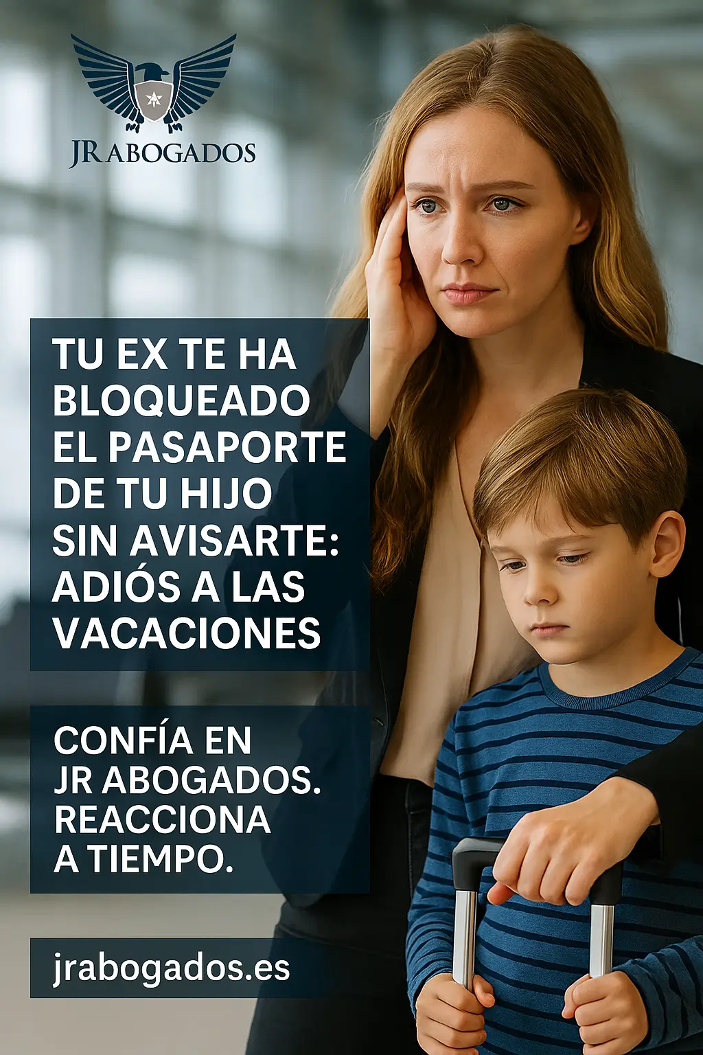 Tu ex te ha bloqueado el pasaporte de tu hijo sin avisarte: adiós a las vacaciones