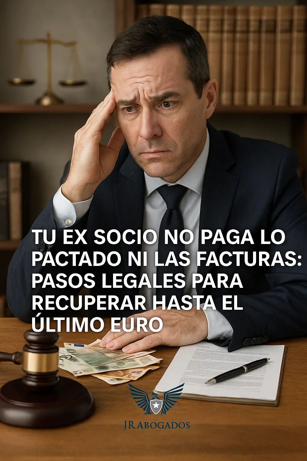 Tu ex socio no paga lo pactado ni las facturas: pasos legales para recuperar hasta el último euro