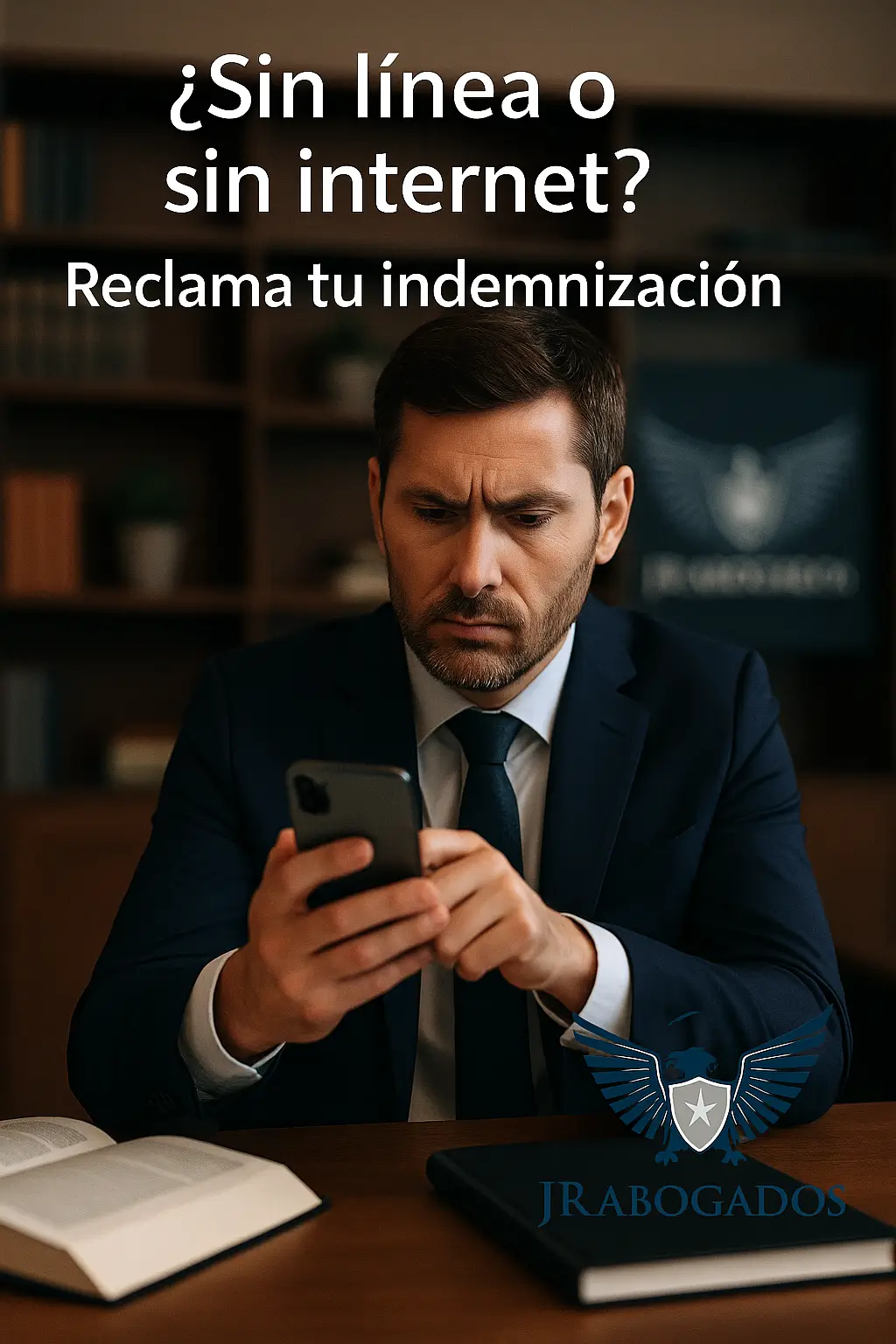 Reclama indemnización si tu empresa de telefonía te ha dejado sin línea o sin internet