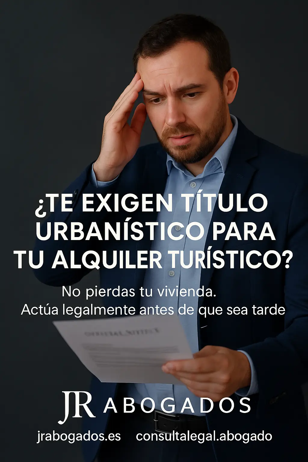 Has recibido un aviso por tu alquiler turístico: cómo actuar si te exigen título habilitante urbanístico