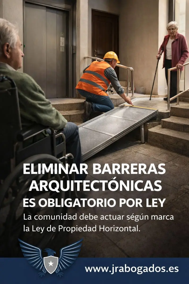 Eliminar barreras arquitectónicas sin votación: el límite de las 12 mensualidades explicado